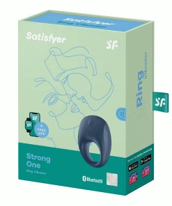 Satisfyer Strong One App Controlled Silicone Vibrating Cock Ring