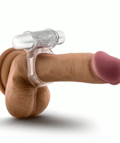 Stay Hard 10 Function Clear Vibrating Bull Cock Ring By Blush Novelties
