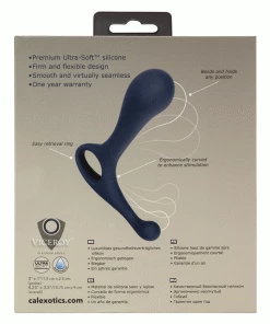 Viceroy Direct Blue Silicone Anal Probe By Cal Exotics