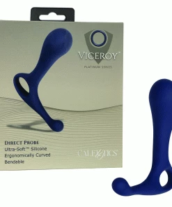 Viceroy Direct Blue Silicone Anal Probe By Cal Exotics