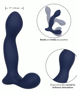 Viceroy Platinum Series Expert Blue Silicone Anal Probe By Cal Exotics