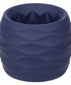 Viceroy Reverse Endurance Ring Blue Silicone Cock Ring By Cal Exotics Cock Rings