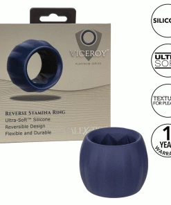Cock Rings Viceroy Reverse Stamina Silicone Cock Ring By Cal Exotics
