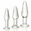 Adam & Eve Adam And Eve Glass Anal Training Kit | Set Of 3 Glass Butt Plugs For Men Anal Sex Toys