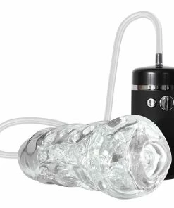 Adam & Eve Adam And Eve BJ Simulator Vibrating And Sucking Stroker Male Masturbators & Strokers