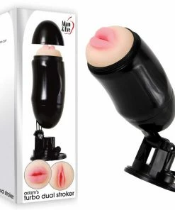 Adam & Eve Adam's Turbo Dual Vanilla Stroker
