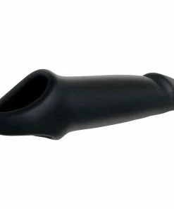 Adam's Black Fantasy Extension With Ball Strap By Adam & Eve