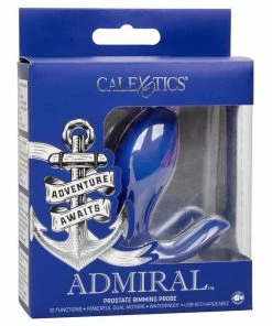 Cal Exotics Admiral Blue Prostate Rimming Probe & Prostate Massager