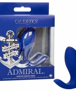 Cal Exotics Admiral Blue Prostate Rimming Probe & Prostate Massager