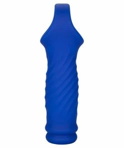 Cal Exotics Sheaths & Sleeves Admiral Liquid Silicone Blue Wave Cock Sheath Girth Enhancer