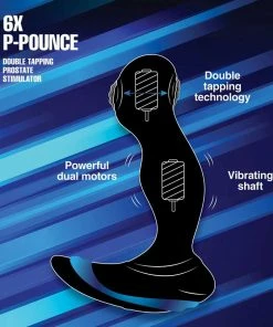 Alpha-Pro Alpha Pro 6X P-Pounce Double Tapping Prostate Stimulator 16 Alpha-Pro Alpha Pro 6X P-Pounce Double Tapping Prostate Stimulator