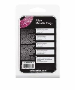 Aluminum Alloy Metallic Wide Cock Ring By Cal Exotics | Medium, Large, & XL 13 Aluminum Alloy Metallic Wide Cock Ring By Cal Exotics | Medium, Large, & XL