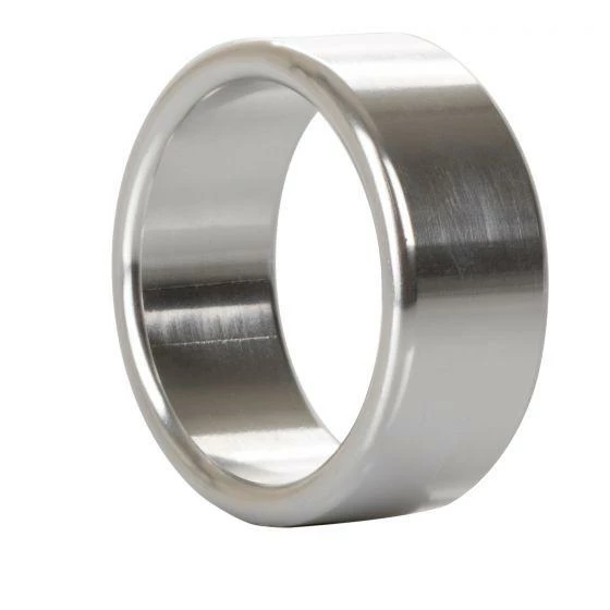 Aluminum Alloy Metallic Wide Cock Ring By Cal Exotics | Medium, Large, & XL 4 Aluminum Alloy Metallic Wide Cock Ring By Cal Exotics | Medium, Large, & XL