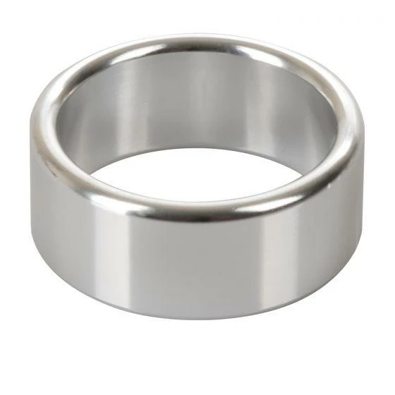 Aluminum Alloy Metallic Wide Cock Ring By Cal Exotics | Medium, Large, & XL 5 Aluminum Alloy Metallic Wide Cock Ring By Cal Exotics | Medium, Large, & XL