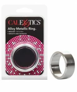 Aluminum Alloy Metallic Wide Cock Ring By Cal Exotics | Medium, Large, & XL