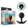 Anal Adventures Platinum Silicone Vibra Plug Black By Blush Novelties