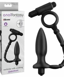 Anal Fantasy Ass Kicker With Cock Ring By Pipedream Products