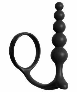 Cock Rings Anal Fantasy Collection Ass-gasm Cockring Anal Beads By Pipedream Products