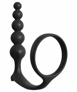 Cock Rings Anal Fantasy Collection Ass-gasm Cockring Anal Beads By Pipedream Products