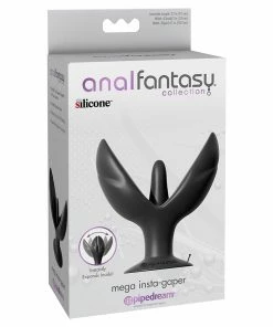 Pipedream Products Anal Fantasy Collection Mega 3.7 Inch Insta-Gaper Silicone Plug Expander