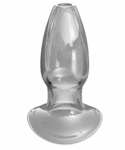 Pipedream Products Anal Fantasy Elite Large Anal Gaper Clear Glass Open Tunnel Butt Plug By Pipedream Anal Sex Toys