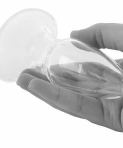 Pipedream Products Anal Fantasy Elite Large Anal Gaper Clear Glass Open Tunnel Butt Plug By Pipedream Anal Sex Toys