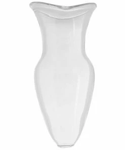 Pipedream Products Anal Sex Toys Anal Fantasy Elite Mega Anal Gaper Clear Glass Open Tunnel Butt Plug