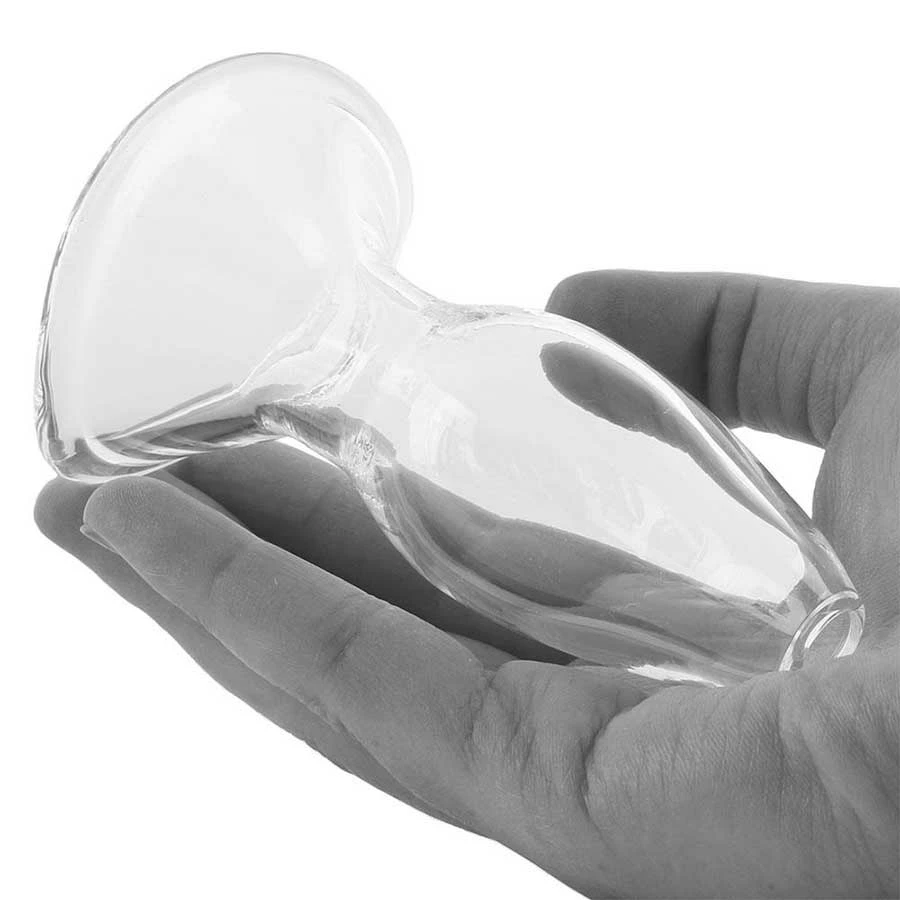 Anal Fantasy Elite Small Anal Gaper Clear Glass Open Tunnel Butt Plug By Pipedream Products 8 Anal Fantasy Elite Small Anal Gaper Clear Glass Open Tunnel Butt Plug By Pipedream Products