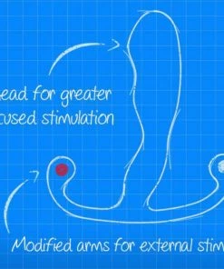 Aneros Helix Syn Trident Prostate Massager & Perineum Stimulator For Men