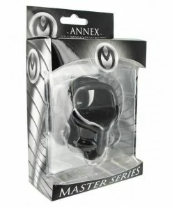 Master Series Annex Cock Ring Erection Enhancer & Ball Splitter Black Cock Rings