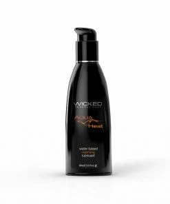 Aqua Heat Water Based Warming Lubricant By Wicked Sensual Care Water Based Lube