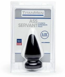 Ass Servant Huge 3.75 Inch Wide Butt Plug And Anal Stretcher By TitanMen