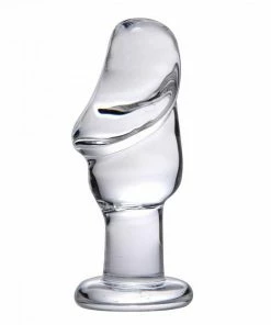 Asvini Glass Penis Shaped Anal Plug By Trinity Vibes Anal Sex Toys