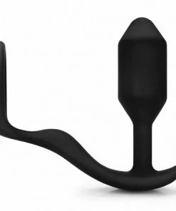 Cock Rings B-Vibe Snug & Tug 128 Gram Weighted Butt Plug Cock Ring 12 Cock Rings B-Vibe Snug & Tug 128 Gram Weighted Butt Plug Cock Ring