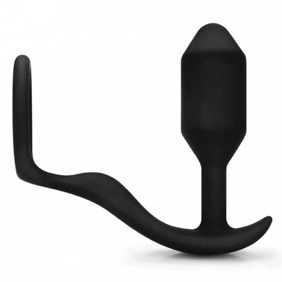 Cock Rings B-Vibe Snug & Tug 128 Gram Weighted Butt Plug Cock Ring 5 Cock Rings B-Vibe Snug & Tug 128 Gram Weighted Butt Plug Cock Ring