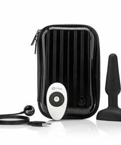 Anal Sex Toys B-vibe Trio Plug Black | 5 Inch Silicone Vibrating Butt Plug For Men