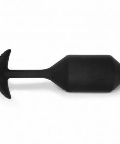 B-Vibe Vibrating & Weighted Snug Plug Black XL 11 B-Vibe Vibrating & Weighted Snug Plug Black XL