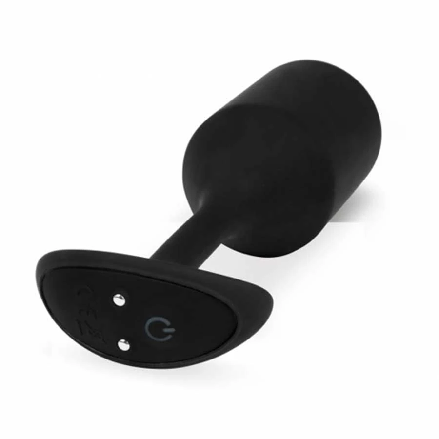 B-Vibe Vibrating & Weighted Snug Plug Black XL 4 B-Vibe Vibrating & Weighted Snug Plug Black XL