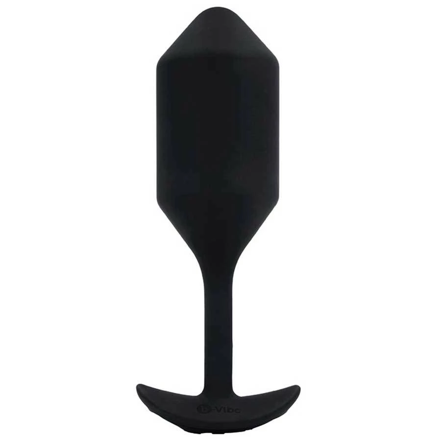 B-Vibe Vibrating & Weighted Snug Plug Black XL 3 B-Vibe Vibrating & Weighted Snug Plug Black XL
