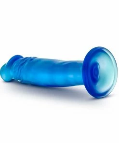 B Yours Small 6 Inch Anal Dildo With Suction Cup By Blush Novelties | Blue 14 B Yours Small 6 Inch Anal Dildo With Suction Cup By Blush Novelties | Blue