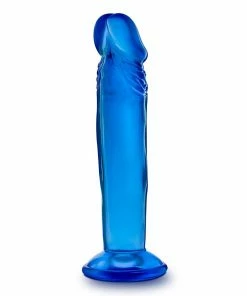 B Yours Small 6 Inch Anal Dildo With Suction Cup By Blush Novelties | Blue