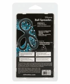 Cock Rings Ball Spreader | Silicone Cock And Ball Spreading Ring By Cal Exotics