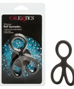 Cock Rings Ball Spreader | Silicone Cock And Ball Spreading Ring By Cal Exotics