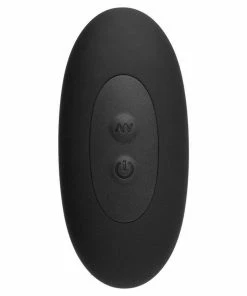 Doc Johnson Be Naughty Vibrating Hollow Silicone Strap On Penis Extension Set Black