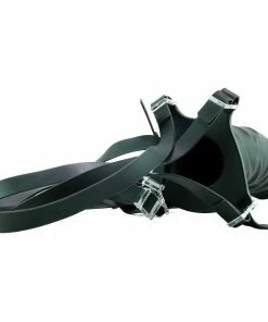 Sheaths & Sleeves Black 7 Inch Silicone Hollow Strap On Penis Extension Sleeve By Fetish Fantasy