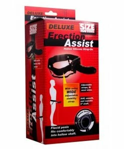 Size Matters Sheaths & Sleeves Black Penis Extension Sleeve 6 Inch Erection Assist Hollow Strap On 11 Size Matters Sheaths & Sleeves Black Penis Extension Sleeve 6 Inch Erection Assist Hollow Strap On