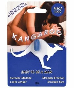 Blue Kangaroo Pills For Men | Mega 3000 Male Enhancement Supplement