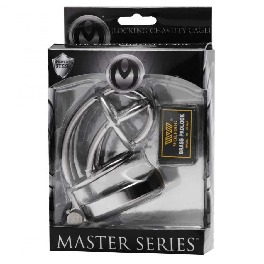 Captus 4 Inch Stainless Steel Locking Chastity Cage By Master Series Male Chastity And Cock Cages 5 Captus 4 Inch Stainless Steel Locking Chastity Cage By Master Series Male Chastity And Cock Cages