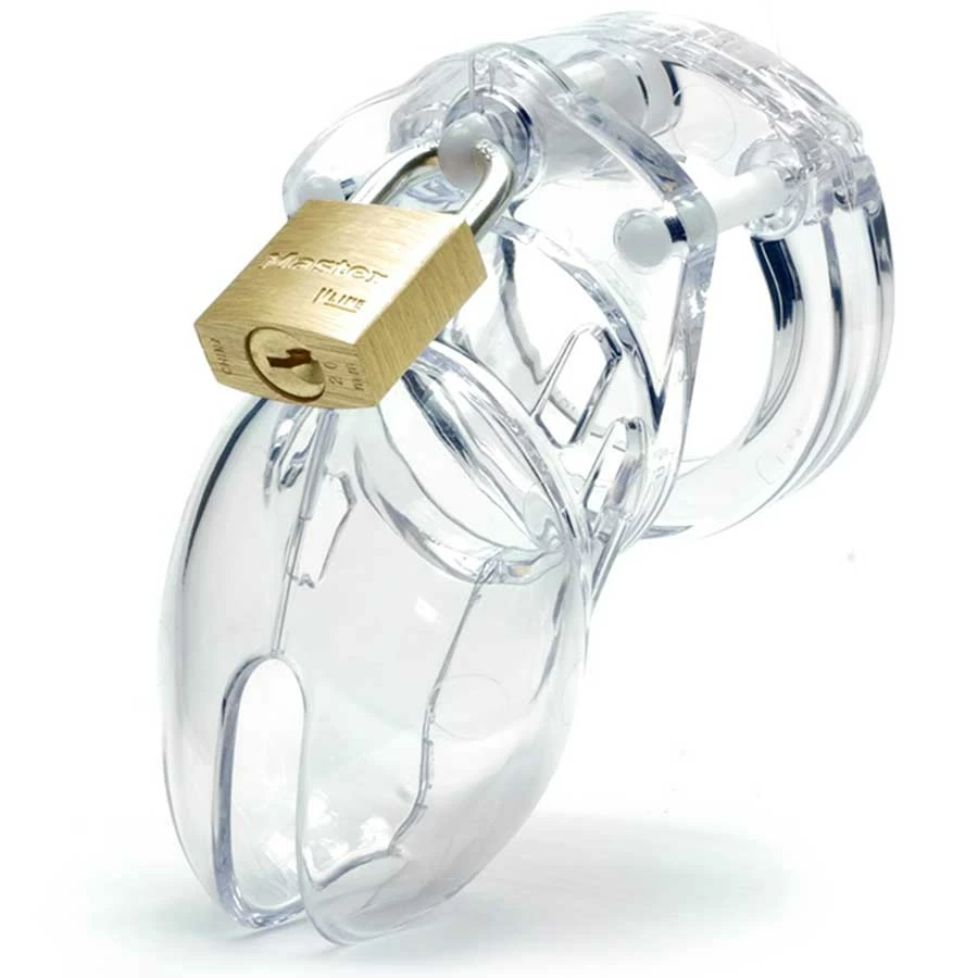 Male Chastity And Cock Cages CB-6000S 2.5 Inch Clear Chastity Cock Cage Kit By CB-X 5 Male Chastity And Cock Cages CB-6000S 2.5 Inch Clear Chastity Cock Cage Kit By CB-X