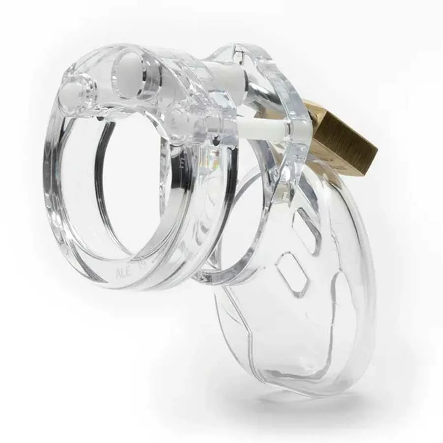 Male Chastity And Cock Cages CB-6000S 2.5 Inch Clear Chastity Cock Cage Kit By CB-X 6 Male Chastity And Cock Cages CB-6000S 2.5 Inch Clear Chastity Cock Cage Kit By CB-X